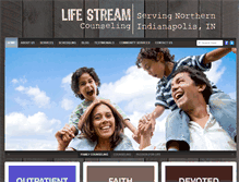 Tablet Screenshot of lifestreamcounseling.com